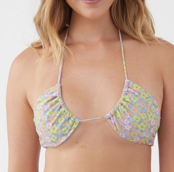 🐠O'NEILL BEATRIZ DITSY BIKINI TOP SIZE M - Picture 2 of 10